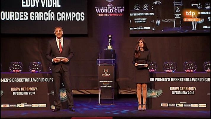 Baloncesto en RTVE - Sorteo del Campeonato del Mundo Femenino
