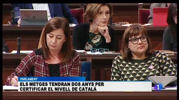 Informatiu Balear - El govern rebaixarà l'exigència del català per al personal sanitari