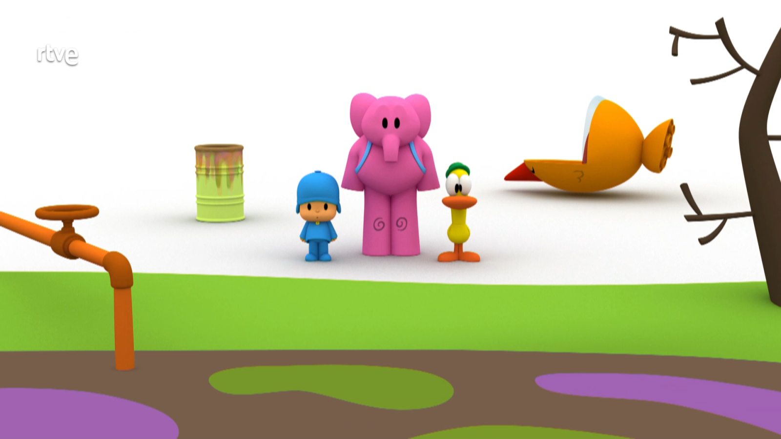 Pocoyó - Porquería en la tubería - RTVE.es - Pocoyo | Ver