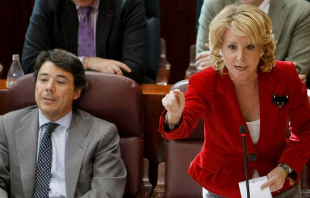  - Esperanza Aguirre plantada