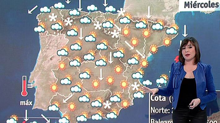 El tiempo - Se extienden las heladas y continúa la alerta por nieve