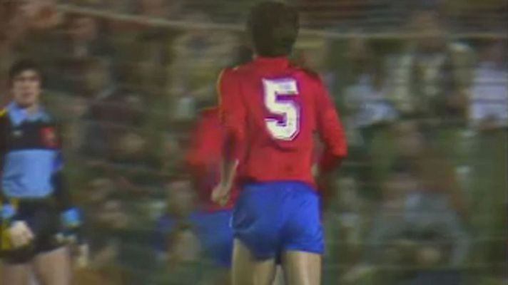 Deportes en el Archivo de RTVE - Fútbol: España-Escocia (1982)