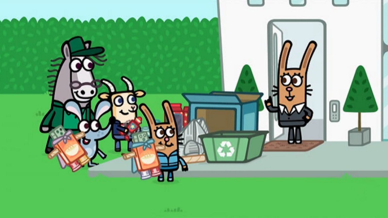 Robot reciclador - Boj | Ver