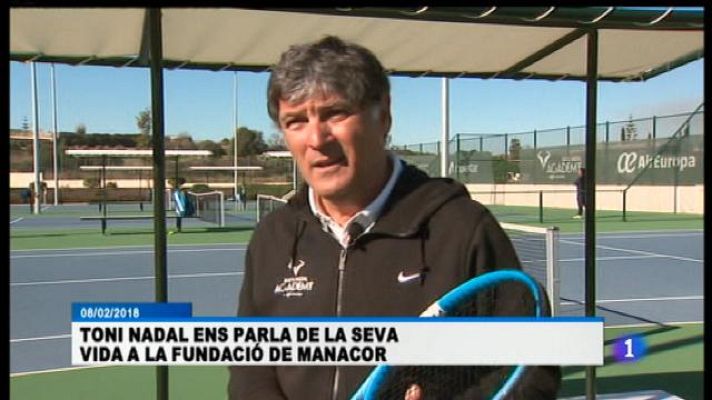 Informatiu Balear - Toni Nadal ens parla de la seva vida després de deixar d'entrenar Rafel Nadal