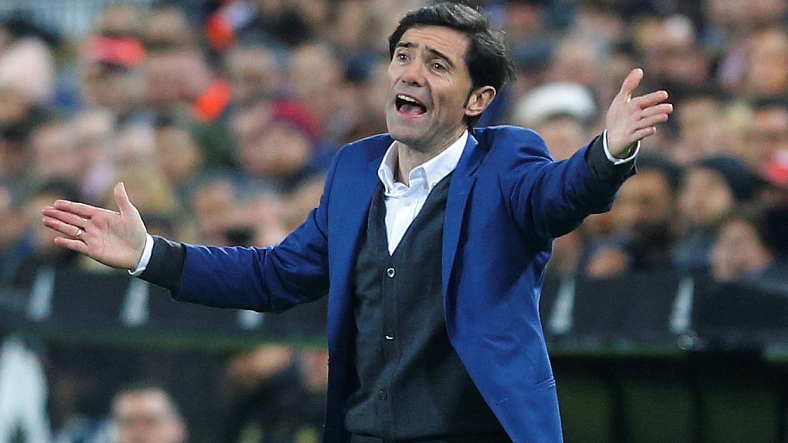 Marcelino: "Merecimos igualar la eliminatoria en el primer tiempo" | Ver