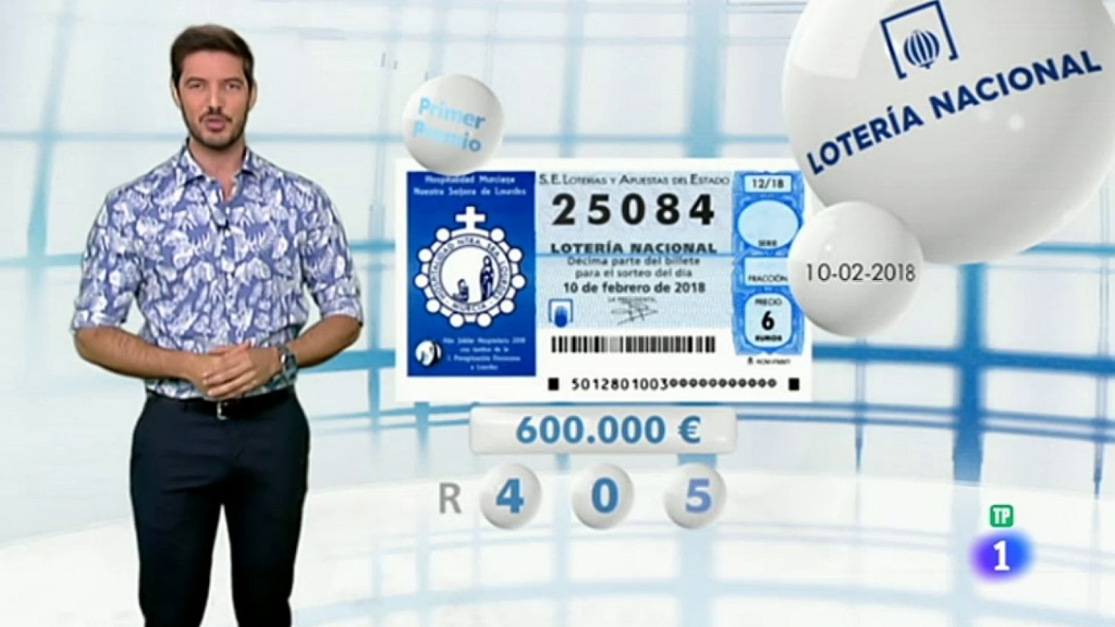 Lotería Nacional - 10/02/18 - ver ahora