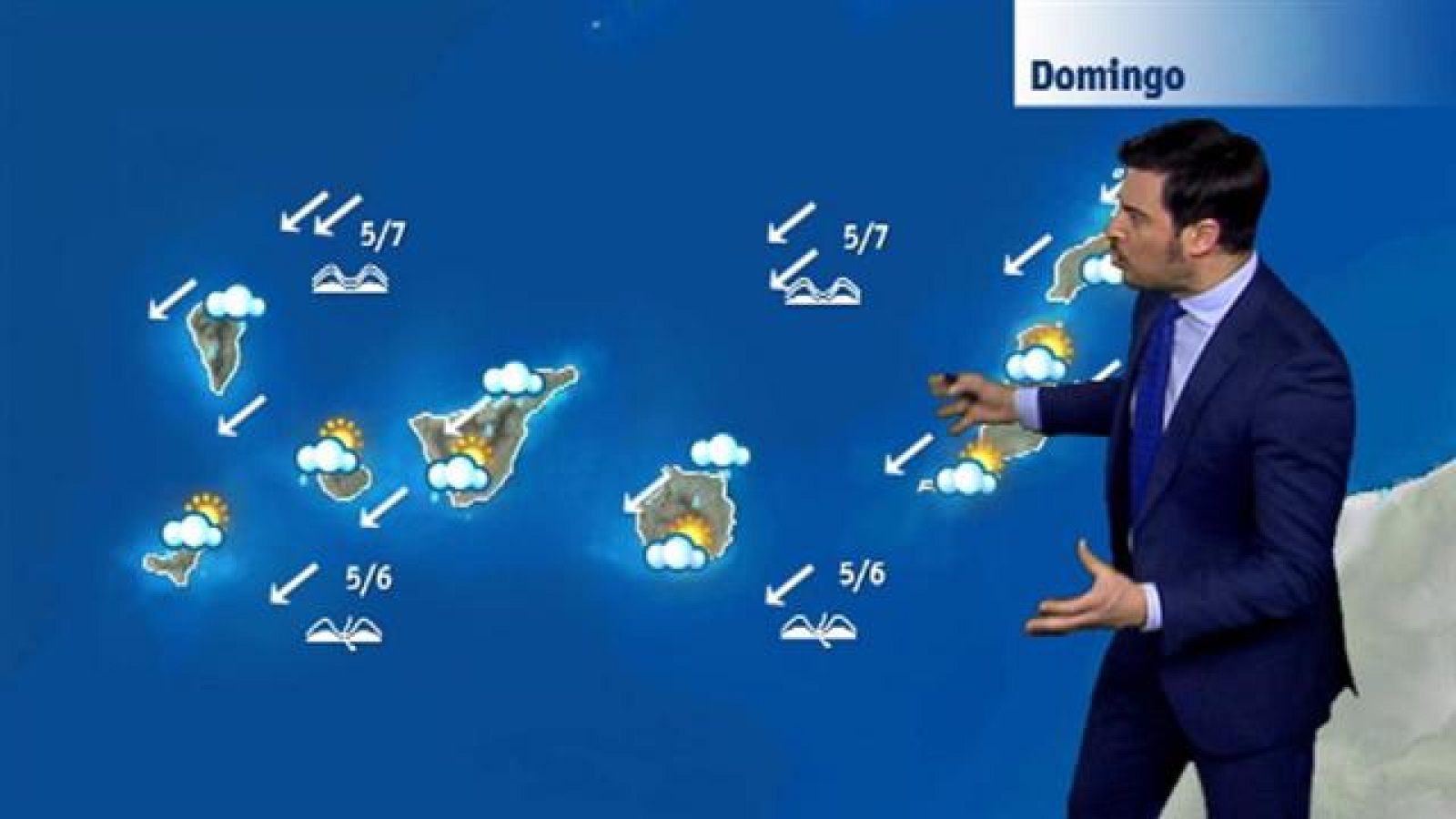El tiempo en Canarias - 11/02/2018