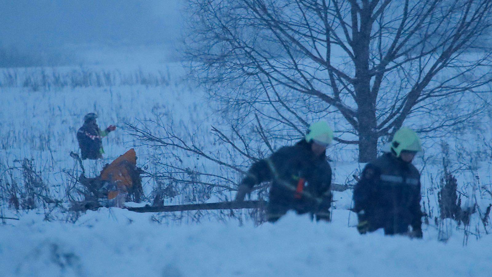 Un avión se estrella en la región de Moscú con 71 personas sin que haya supervivientes