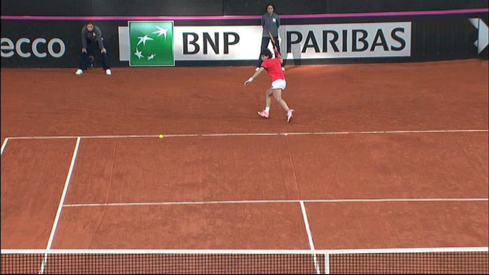 Tenis - Copa Federación 1ª Ronda: Italia - España. 3er. partido individual - ver ahora