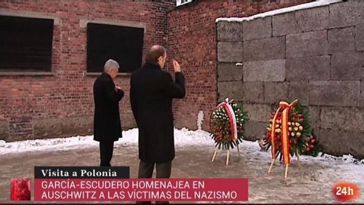 Parlamento - Pío García-Escudero visita Auschwitz