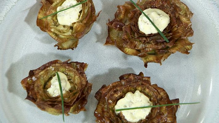 RTVE Cocina - Rosa de alcachofas