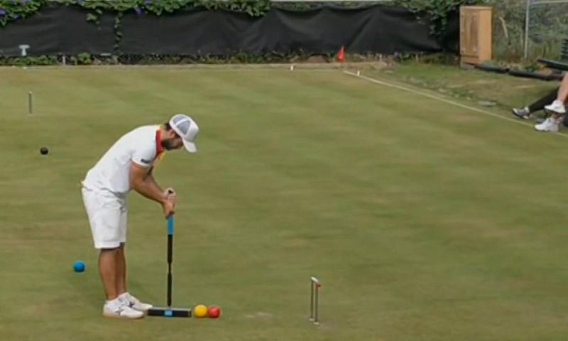 José Rivera, bronce en el Mundial de croquet | Ver