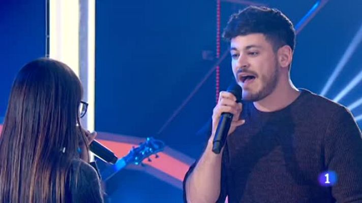 Telediario 1 - Nos colamos en el ensayo de la gala especial de OT