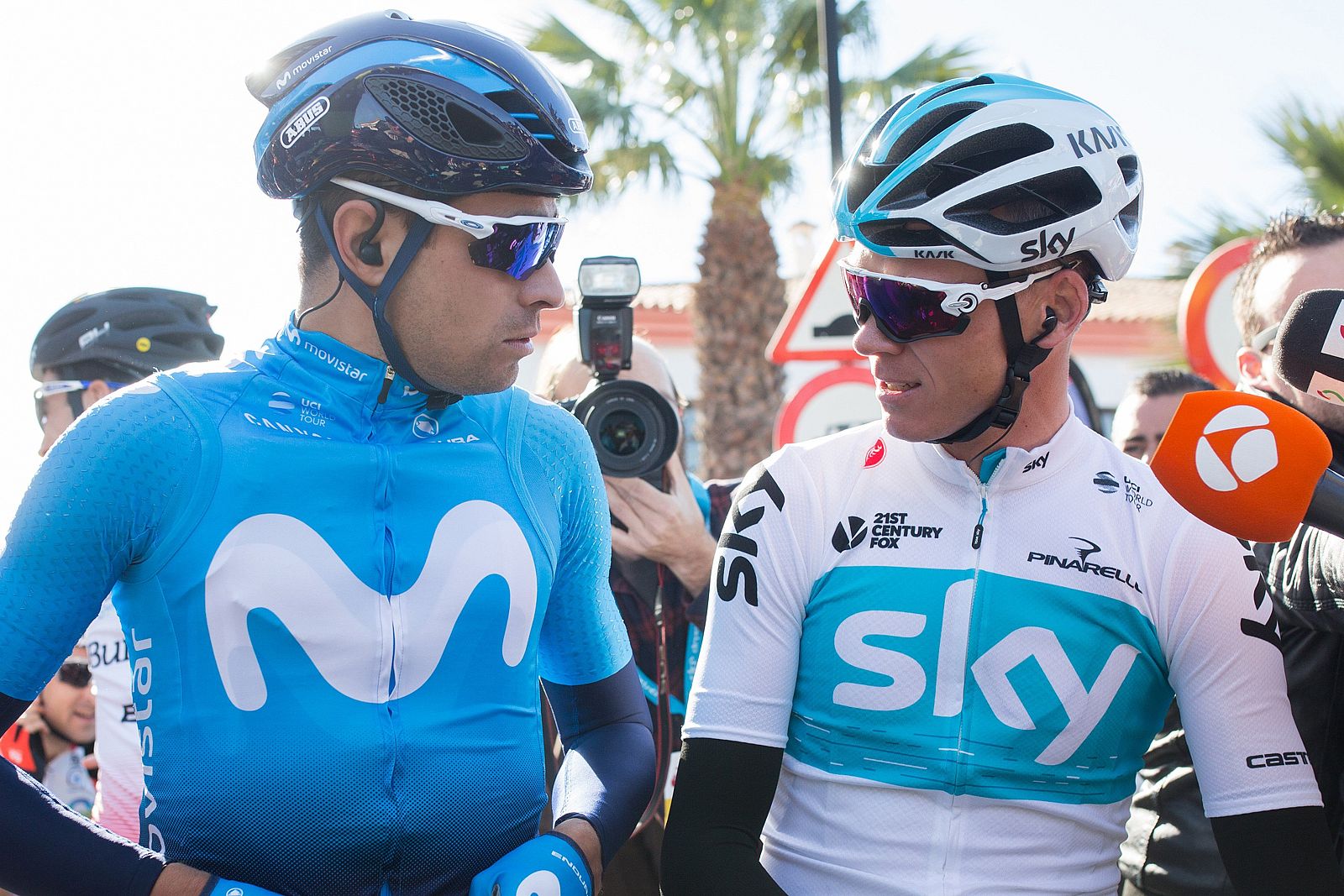 Primeras pedaladas de Froome y Landa esta temporada | Ver