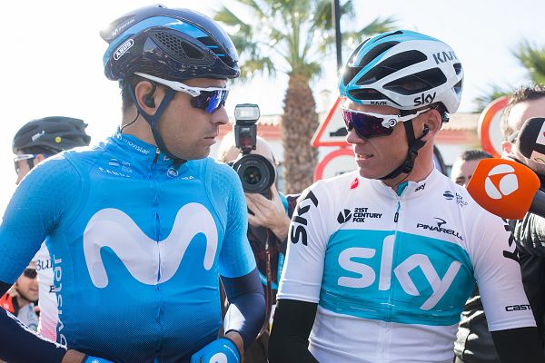 Telediario 1 - Primeras pedaladas de Froome y Landa esta temporada