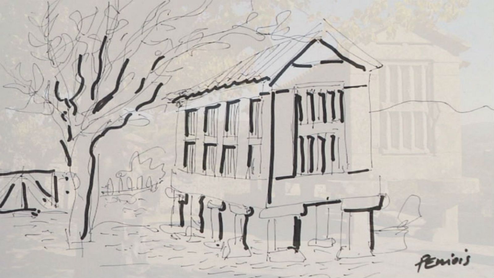 Peridis y los hórreos gallegos