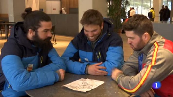  - Pyeongchang 2018: Los 'riders' españoles analizan el circuito antes de la final