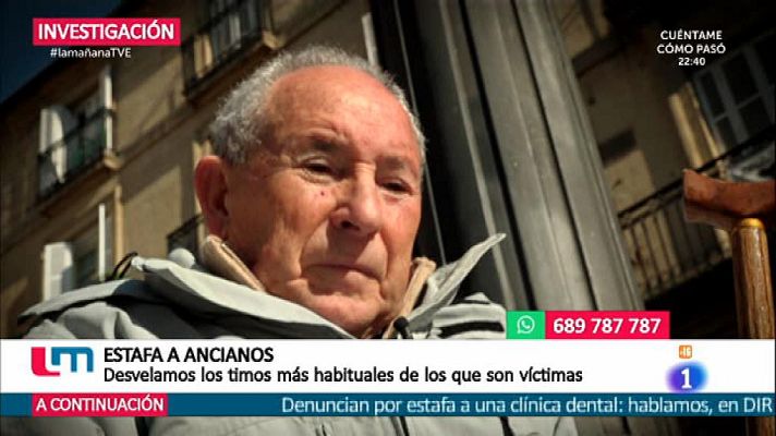 La mañana - Estafas a ancianos