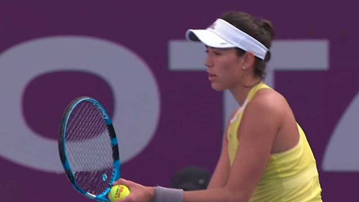 Tenis - WTA Torneo Doha (Catar): S. Cirstea - G. Muguruza