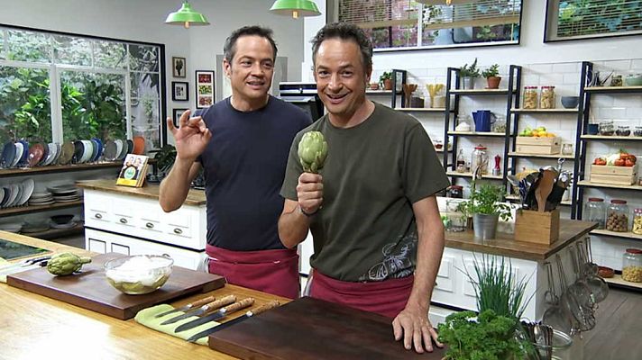 Torres en la cocina - Rosa de alcachofas y arroz Castellón