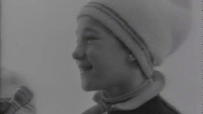 Deportes en el Archivo de RTVE - Blanca Fernández Ochoa en 'Fuera de banda' (1972)