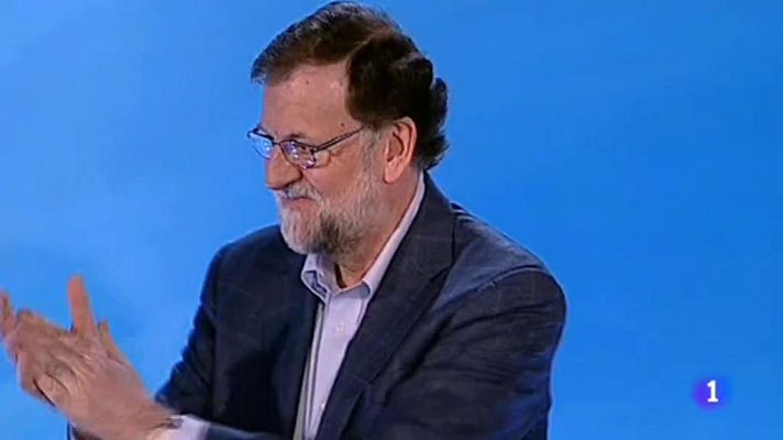 Telediario 1 - Mariano Rajoy ha lanzado un mensaje a los responsables educativos