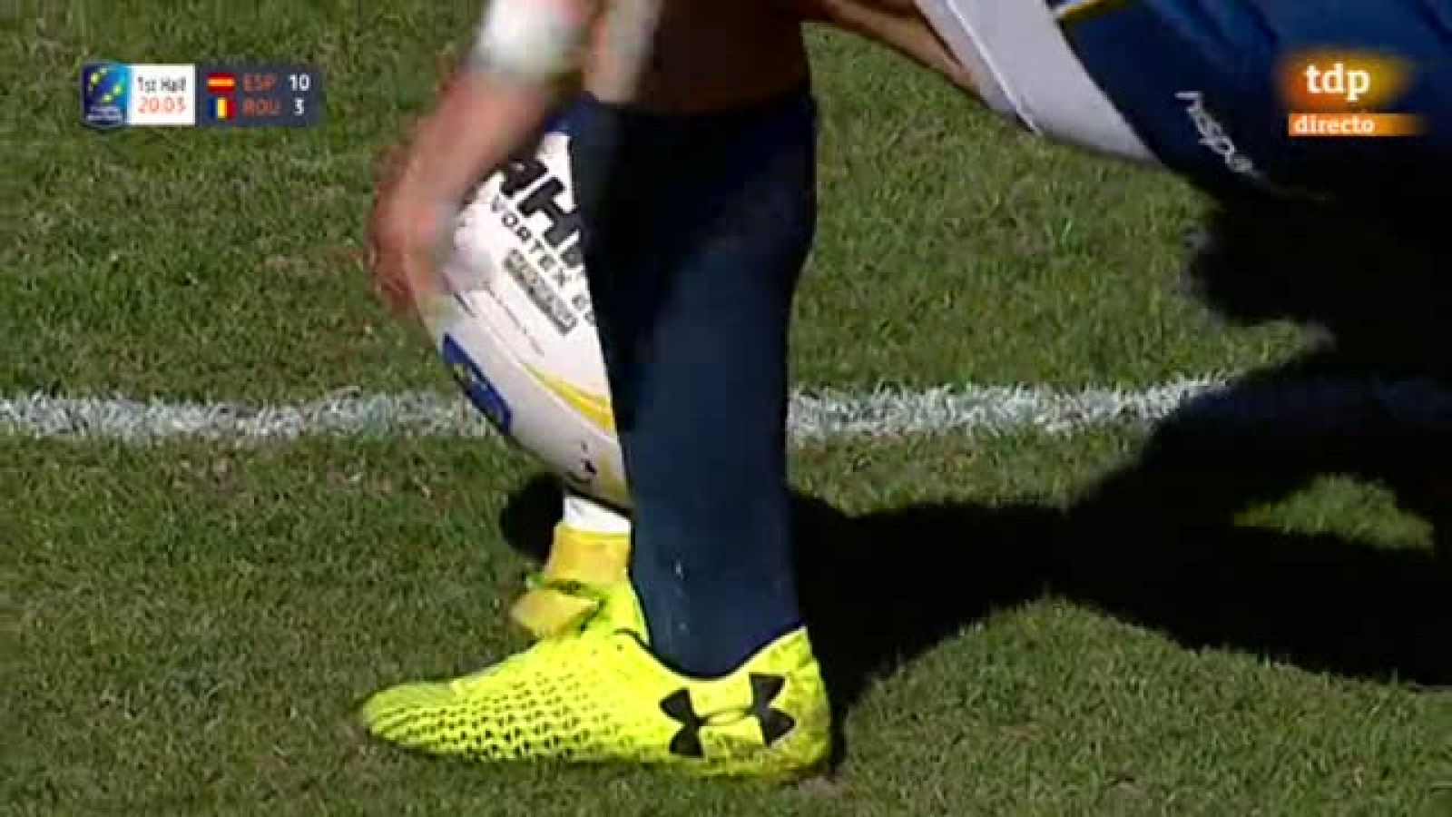 Puntapié de castigo de Linklater, España 13-3 Rumanía - Rugby | Ver