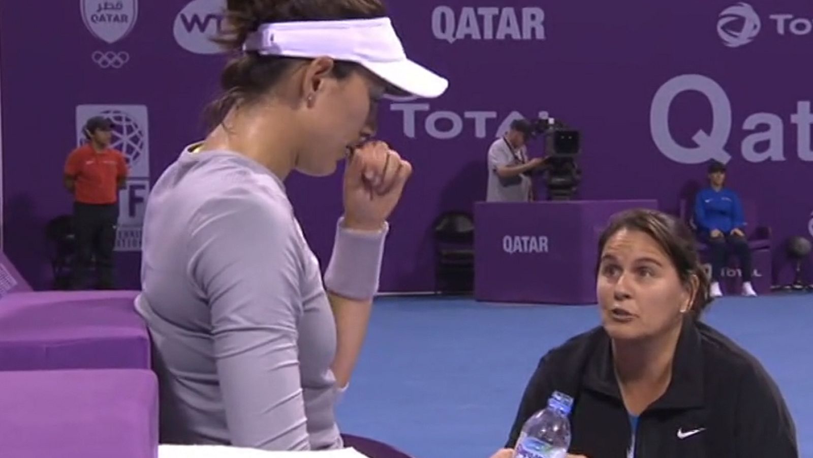 Conchita Martínez, a Garbiñe Muguruza: "Hay que seguir" | Ver