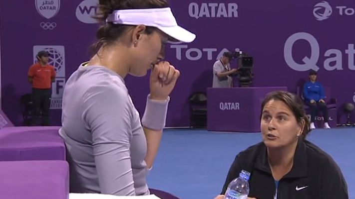  - Conchita Martínez, a Garbiñe Muguruza: "Hay que seguir"