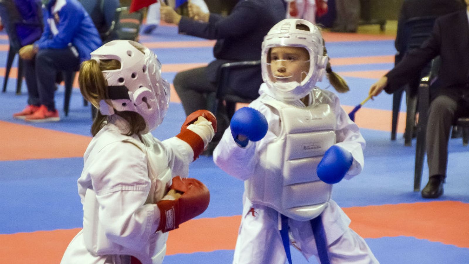 Liga Nacional masculina y Liga Iberdrola femenina de karate infantil. Torrelavega. 17 de febrero de 2018 | Ver