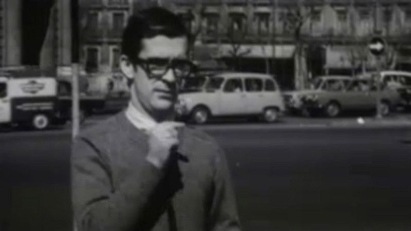 Forges en el programa 'Portavoz' dedicado al humor (1976)