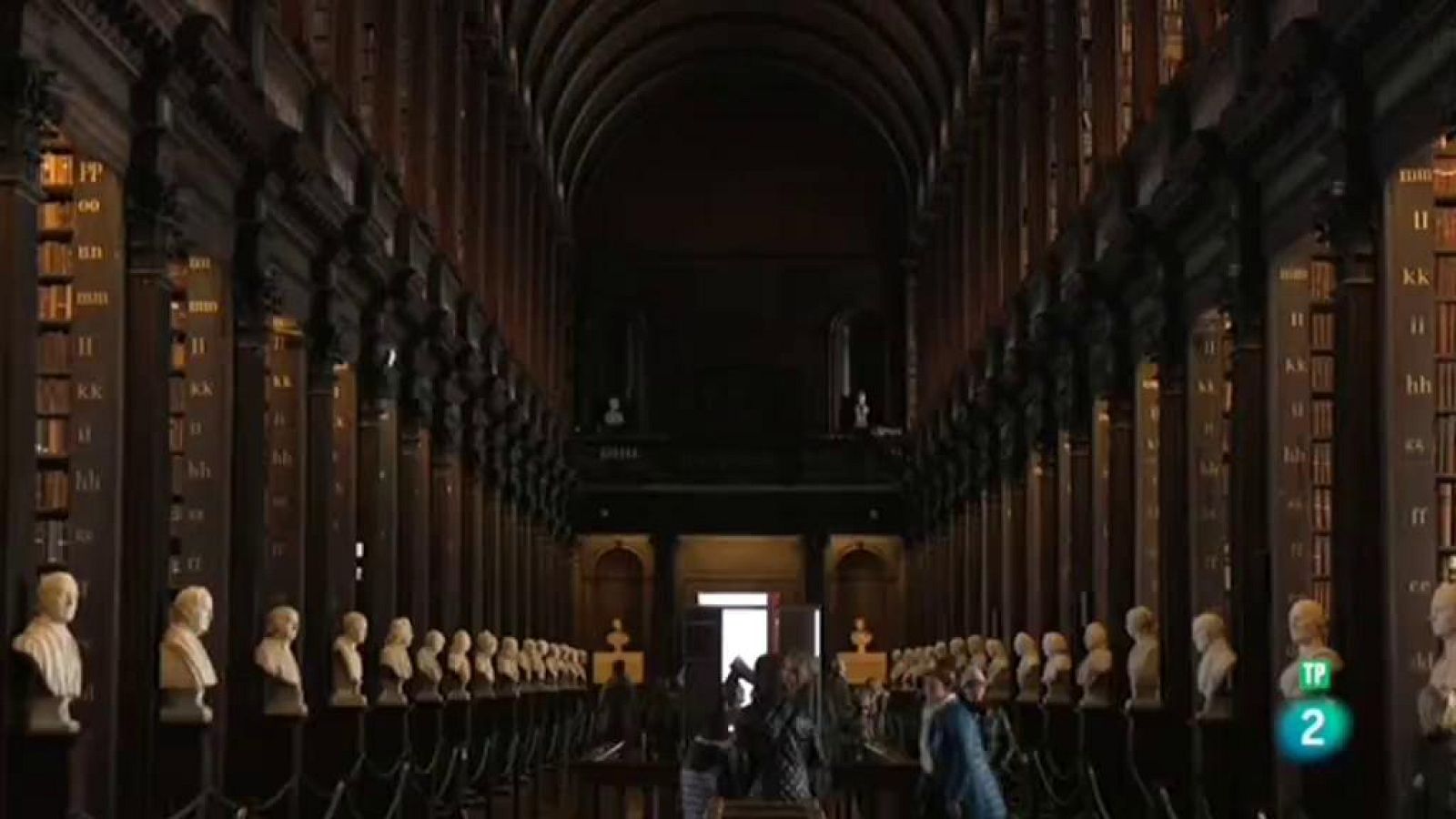 Página Dos - La biblioteca - Trinity College, Dublín
