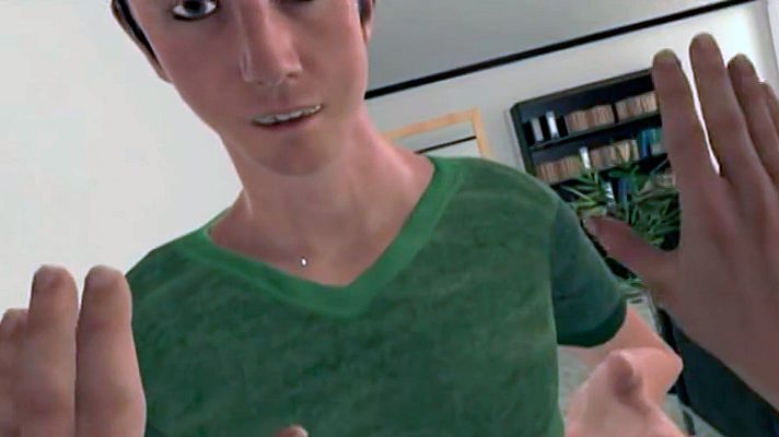 Telediario 1 - Rehabilitan a condenados por violencia machista con un programa de realidad virtual