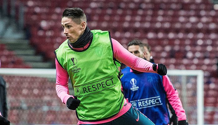 Telediario 1 - Con Torres y sin Carrasco, ante el Copenhague