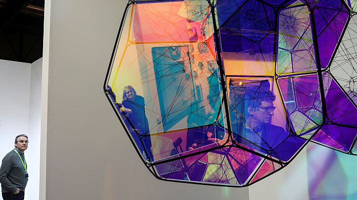 Telediario 1 - Obras de arte para leer en ARCO