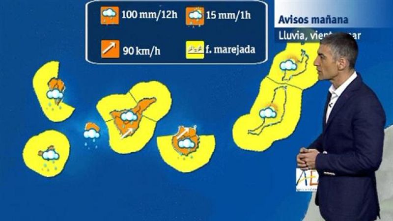 El tiempo en Canarias - 24/02/2018