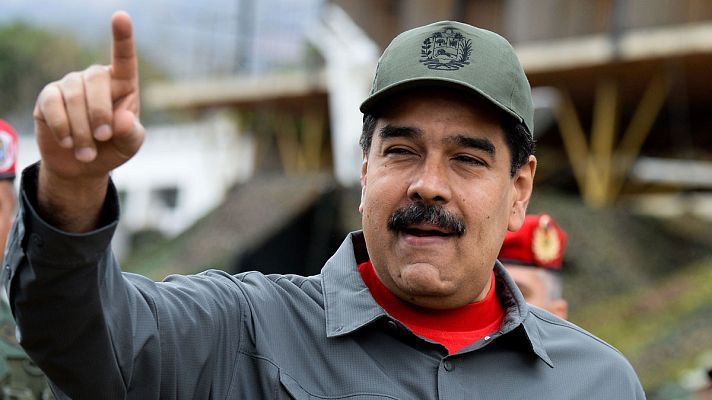  - Maduro denuncia llamadas de EE.UU. a la Fuerza Armada venezolana a que den un "golpe de Estado".