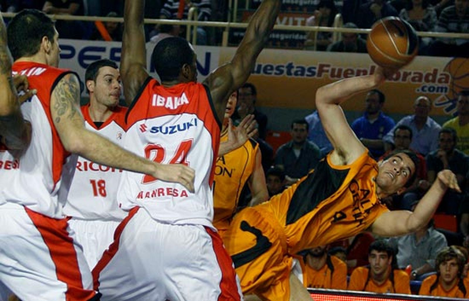 AG Fuenlabrada 78-87 Ricoh Manresa - Baloncesto en RTVE | Ver
