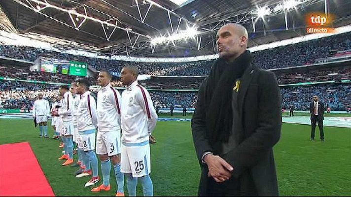 Telediario 1 - Guardiola: "El lazo lo voy a llevar siempre"