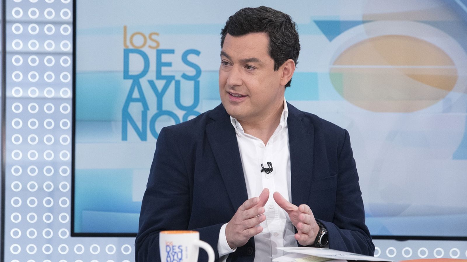 Los desayunos de TVE - Juan Manuel Moreno Bonilla, presidente del Partido Popular en Andalucía - ver ahora