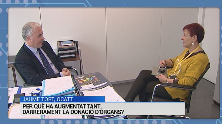 L'Informatiu - Entrevista a Jaume Tort, director de l'Organització Catalana de Trasplantaments