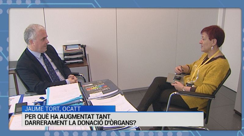Entrevista a Jaume Tort, director de l'Organització Catalana de Trasplantaments