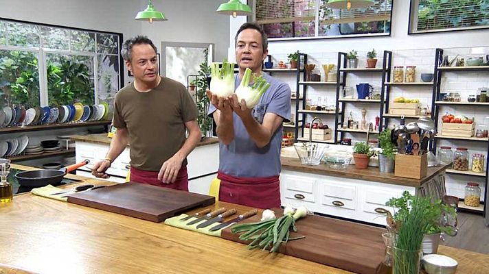 Torres en la cocina - Hinojo relleno y torurnedó de pato