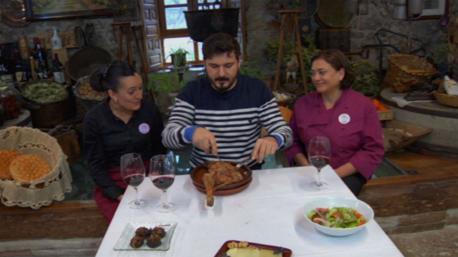 Un lechazo como bien manda la tradición