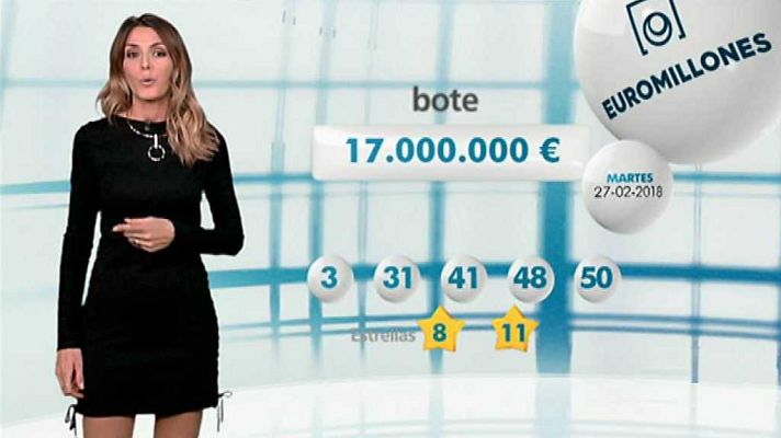 Loterías - Bonoloto + EuroMillones - 27/02/18