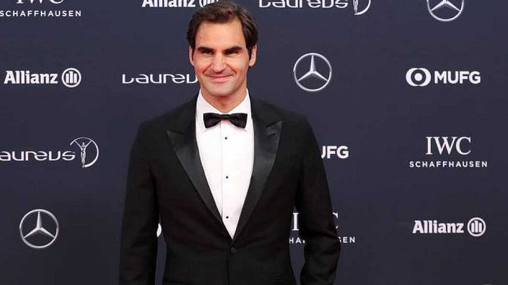 Telediario 1 - Los Laureus se rinden a Roger Federer
