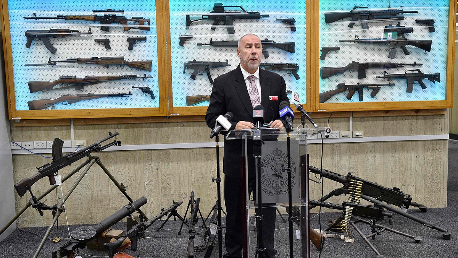 Más de 57.000 armas entregadas en Australia durante una amnistía nacional