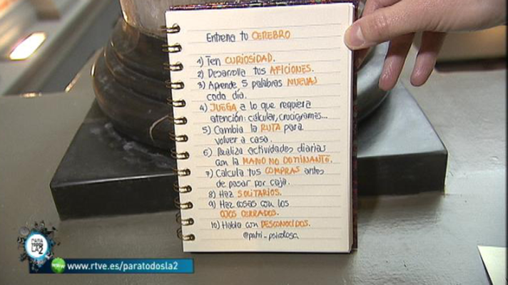 Para todos La 2 - Psicología - Entrenar el cerebro