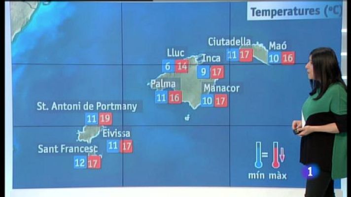 Informatiu Balear - El temps a les Illes Balears - 01/03/18