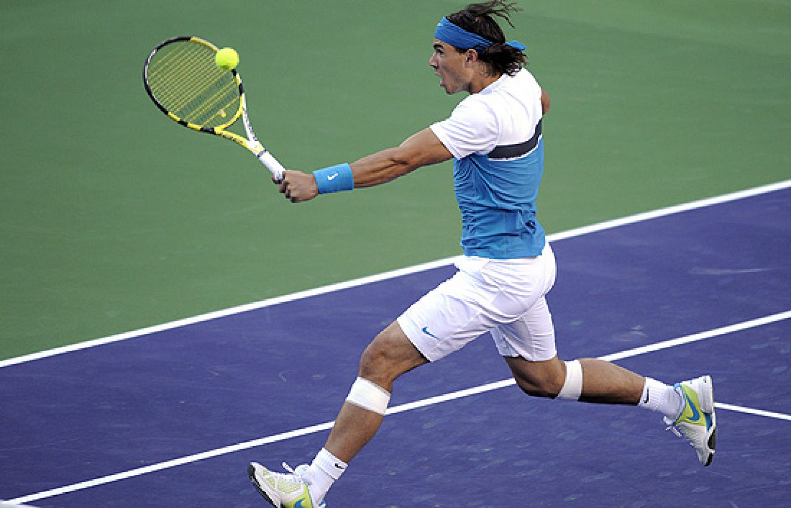 Rafa Nadal, número uno del mundo, se ha deshecho sin problemas del alemán Berrer